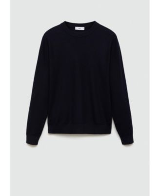 Men's Fine-Knit Cotton Sweater