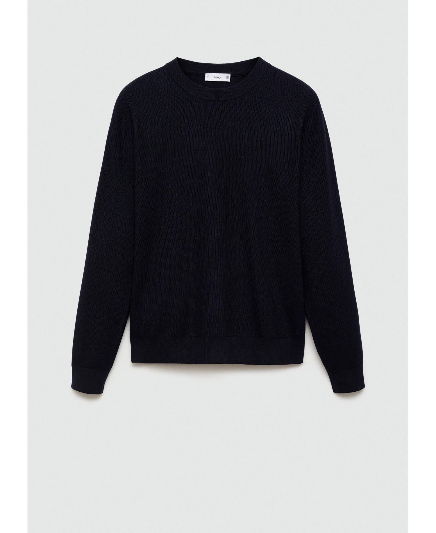 Men's Fine-Knit Cotton Sweater