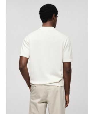 Men's Fine-Knit Cotton Polo Shirt