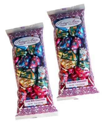 Easter Milk Chocolate Foil Bunnies, 2 Pack