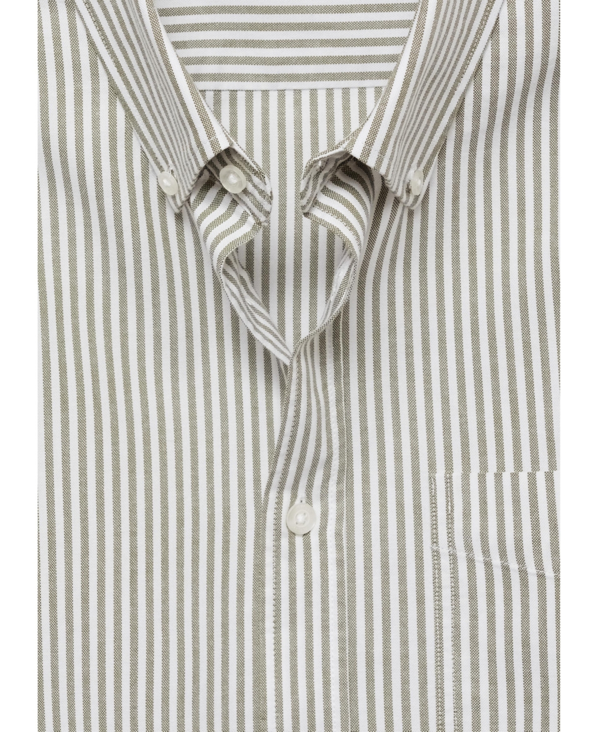 Mango Men's Cotton Kodak Striped Shirt