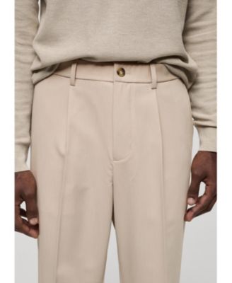 Men's Pleated Flowy Pants