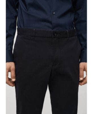 Men's Slim-Fit Serge Chino Trousers