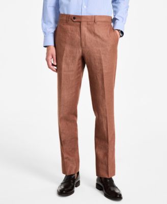 Men's Linen Classic-Fit Suit Separates Pant