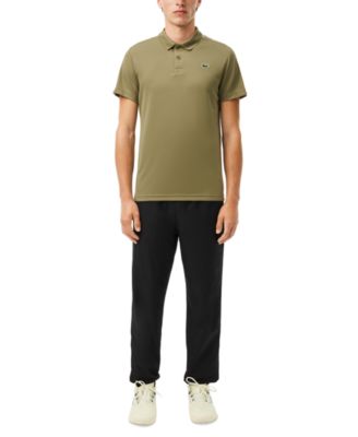 Men's Jacquard Striped Polo Shirt