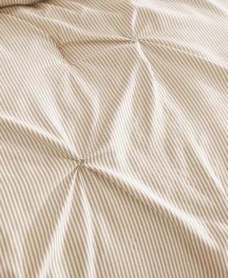 Swift Home Classic Stripes Pintuck 2-Pc. Comforter Set, Twin