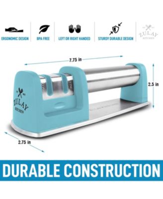Manual Knife Sharpener for Straight & Serrated Steel Knives