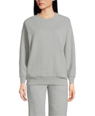 Women's Serious Sweats Oversized Long Sleeve Crew Neck Sweatshirt - Set Top