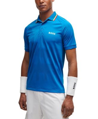 Hugo Boss BOSS X Matteo Berrettini Slim-Fit Polo - Macy's