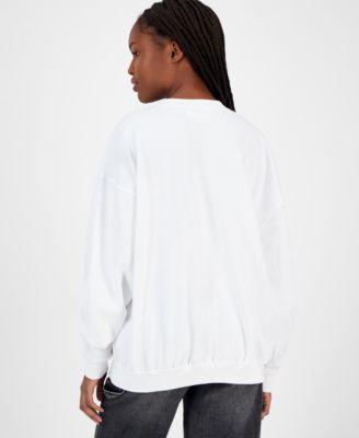 Juniors' Los Angeles Photo Print Sweatshirt