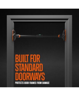 Doorway Pull Up and Chin Up Bar With Adjustable Width and Automatic Locking, 42.9” - 62.2” Inches