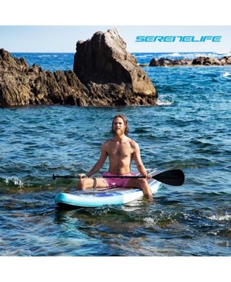 Rising Flow Inflatable Stand-Up Paddle-Board With Accessories, Space Blue Design