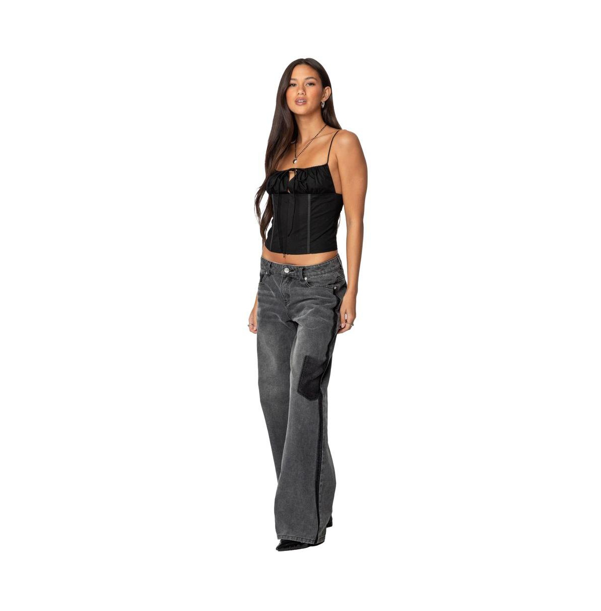 Edikted Women's Trinitie Poplin Corset