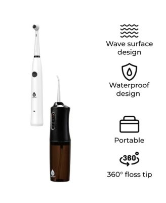 Mario Lopez USB Rechargeable Electric Toothbrush & USB Water Flosser