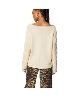 Women's Inga Oversized Cable Knit Sweater