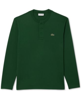 Men's Long-Sleeve Henley T-Shirt