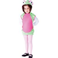 Kids Mrs. Frog Hooded Tunic Costume