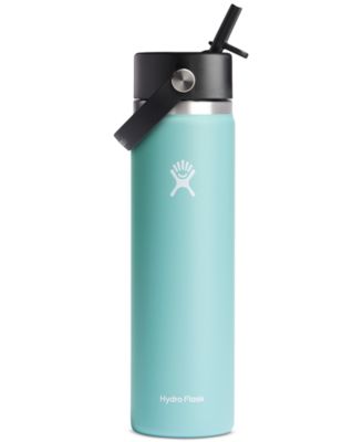 Hydro Flask Wide Mouth With Flex Straw Cap In Blue