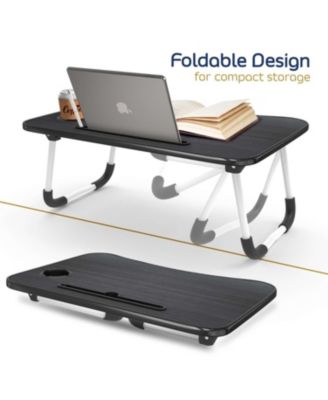 Foldable Lap Desk - Portable & Lightweight - Ideal for Working, Reading, or Eating - Large