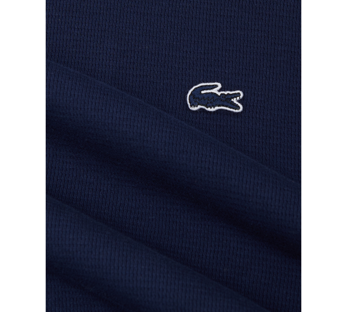 Lacoste Men's Thermal Sleep Waffle Hoodie