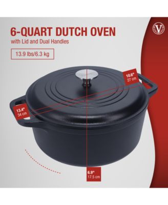 6Qt Dutch Oven - Seasoned