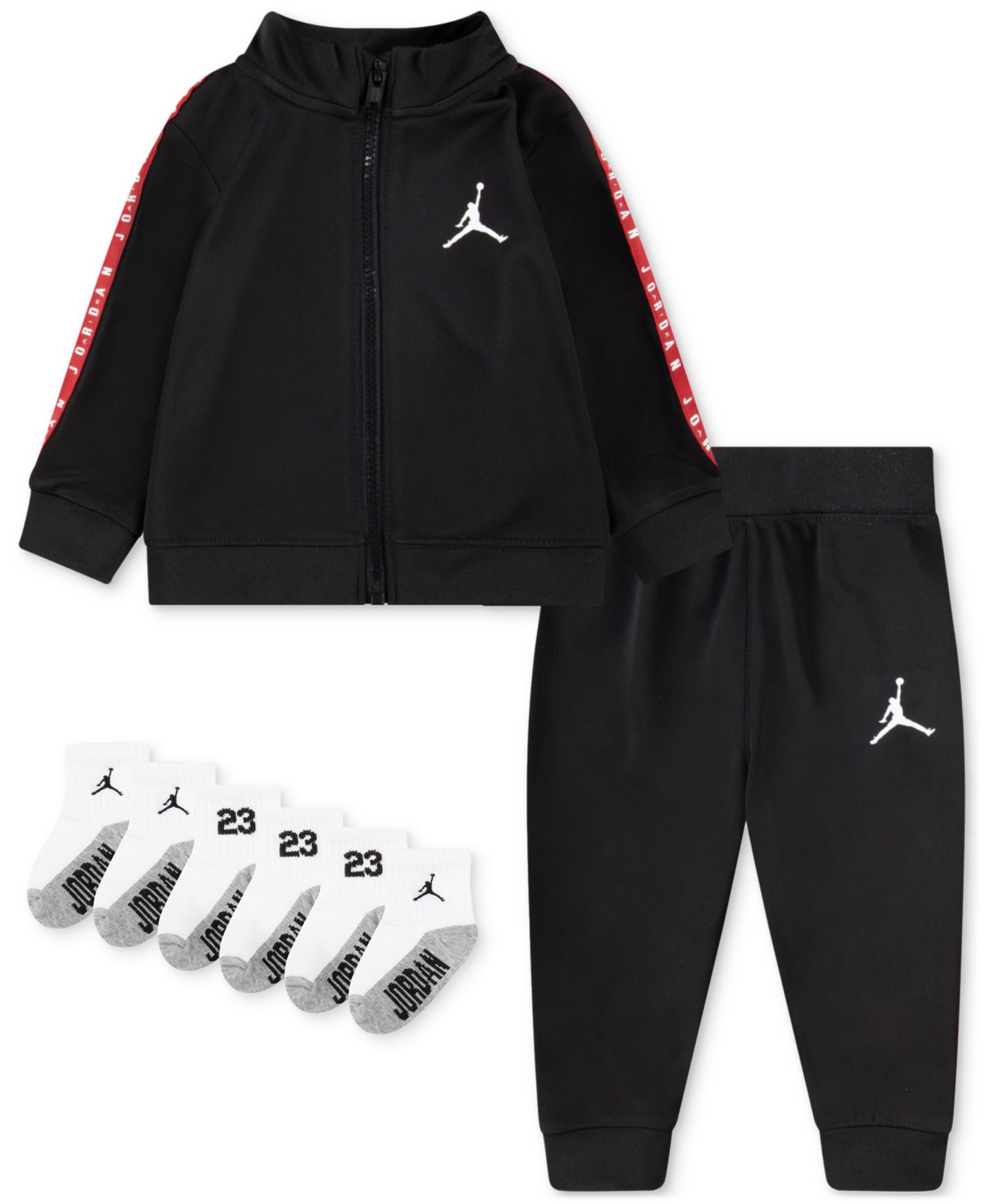 Baby Boys Tricot Track Suit & Socks