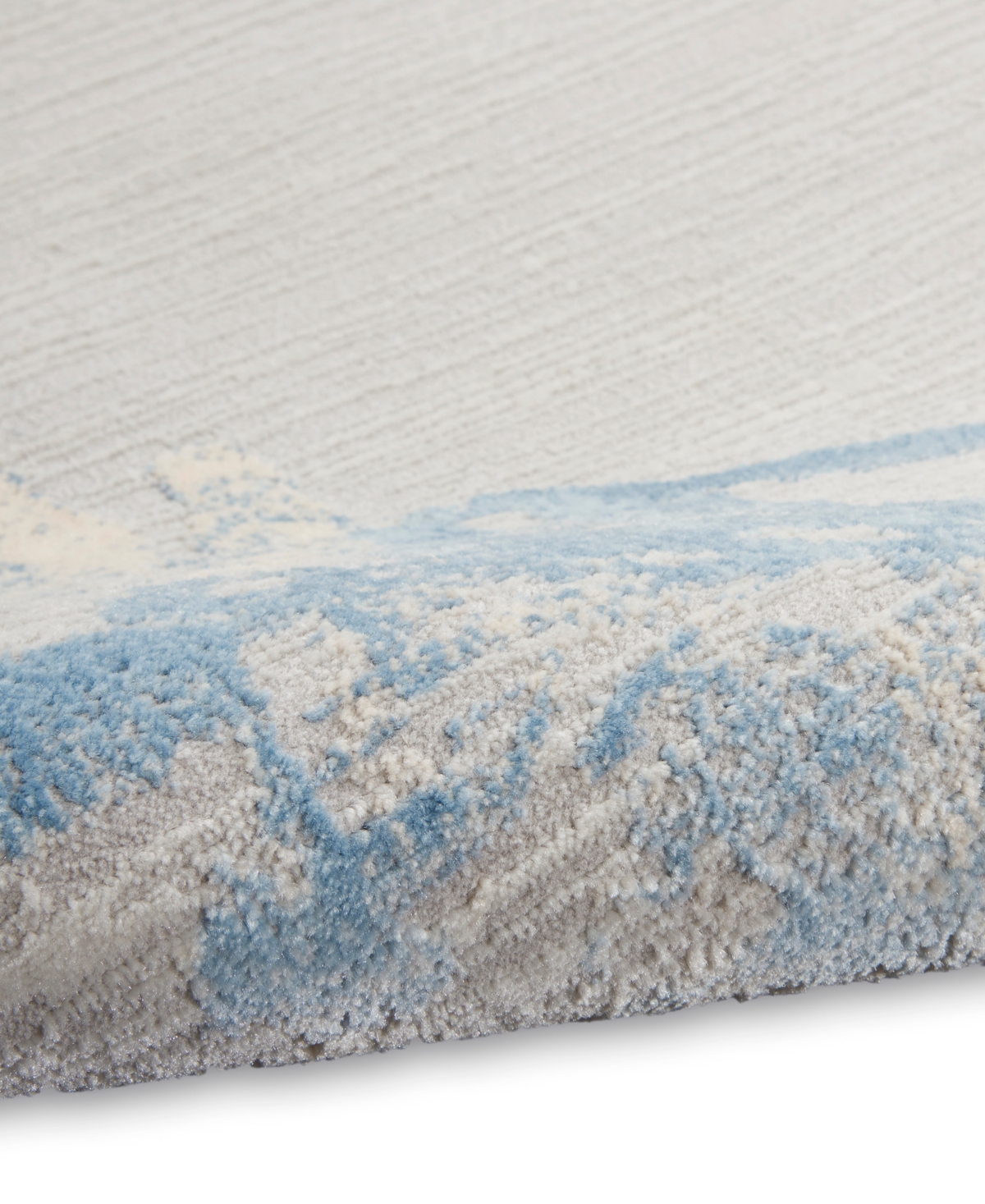Calvin Klein Ck005 Enchanting Ech01 5'3"x7'3" Area Rug In Gray,mist