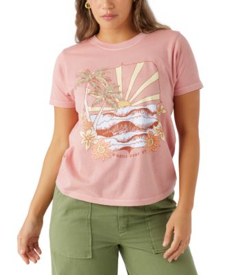O'Neill - Juniors' Tropical Swell Cotton Graphic T-Shirt