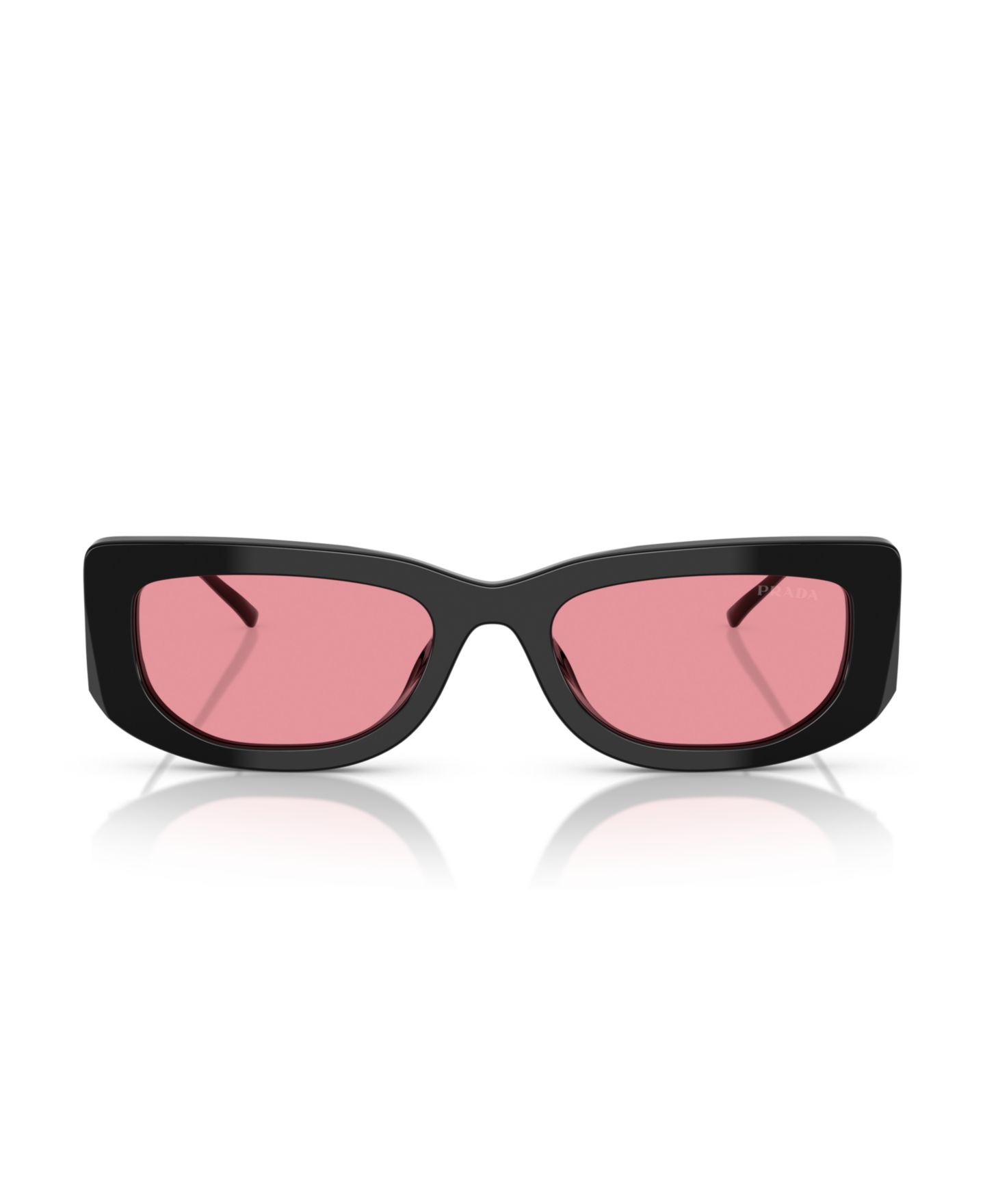 Женские солнцезащитные очки PRADA Sunglasses PR 14YS, цвет: Чёрный — фото 3