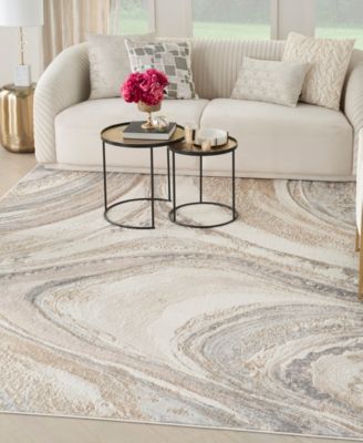 Brushstrokes BSK03 7'10"x9'10" Area Rug