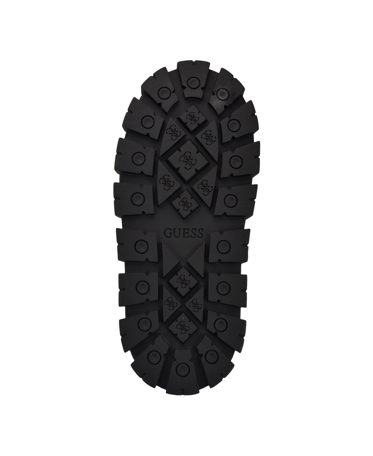Guess Women's Unique Round Toe Lug Sole Cold Weather Puffy Winter Booties