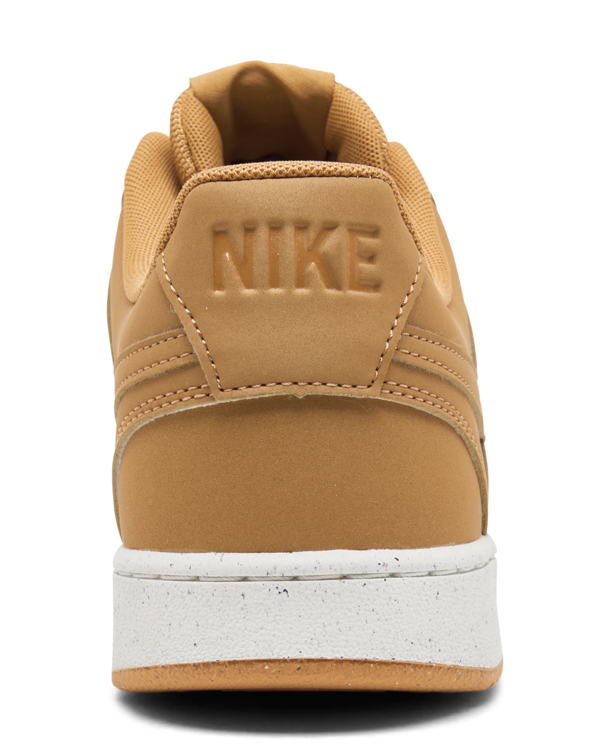 Nike Men #39 s Court Vision Low Casual Sneakers From Finish Line In Flax