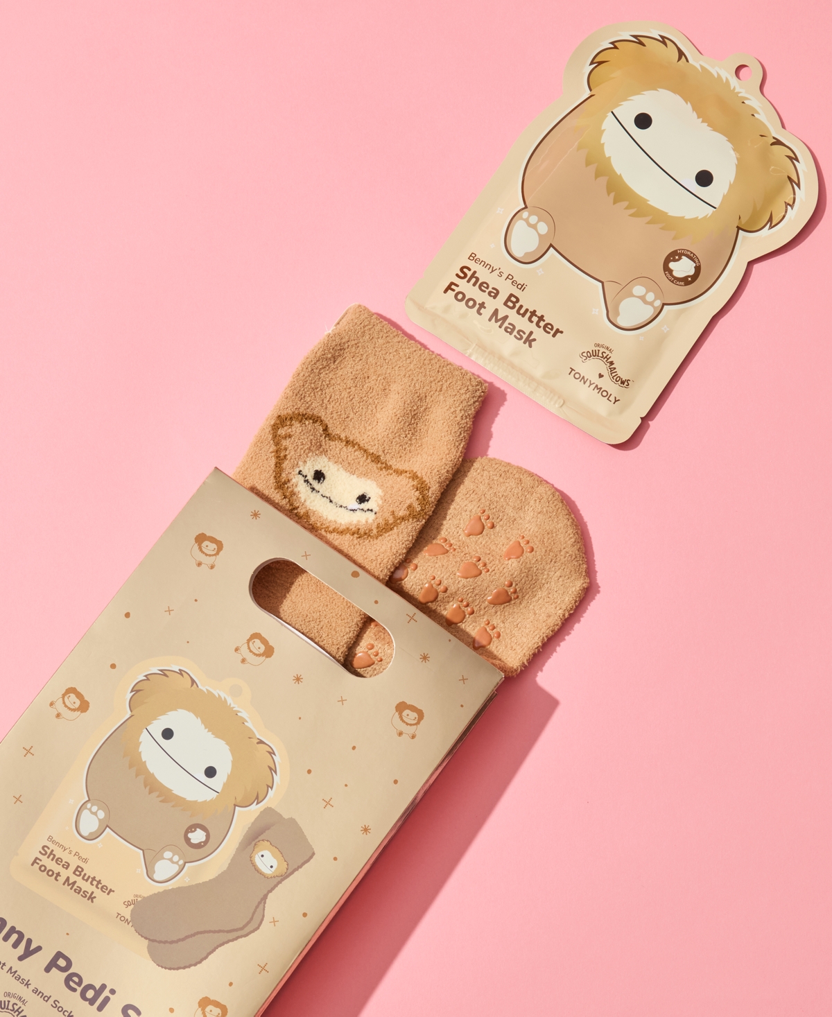 Tonymoly x Squishmallows 2-Pc. Benny Pedi Set