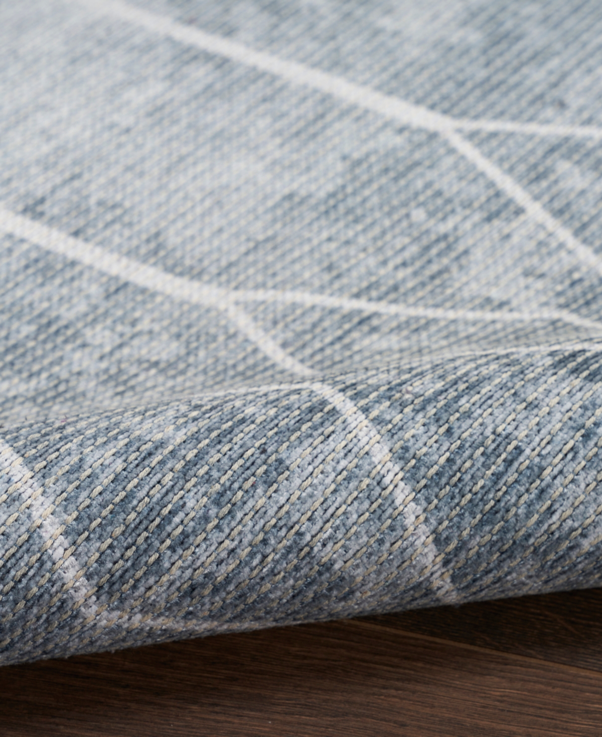 Nicole Curtis Machine Washable Series 1 SR107 2'2''x10' Area Rug - Gray