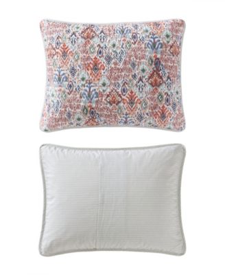 Ikat Tropics Reversible 2-Pc. Quilt Set, Twin