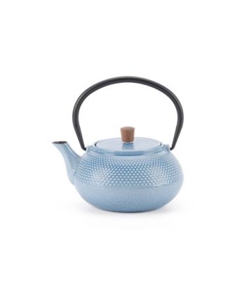 Enamelled Cast Iron Teapot
