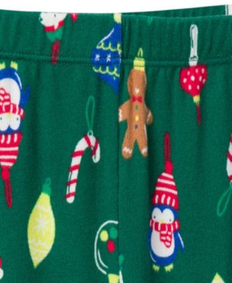 Toddler Boys Holiday Pajamas Neutral Two Piece Pajamas
