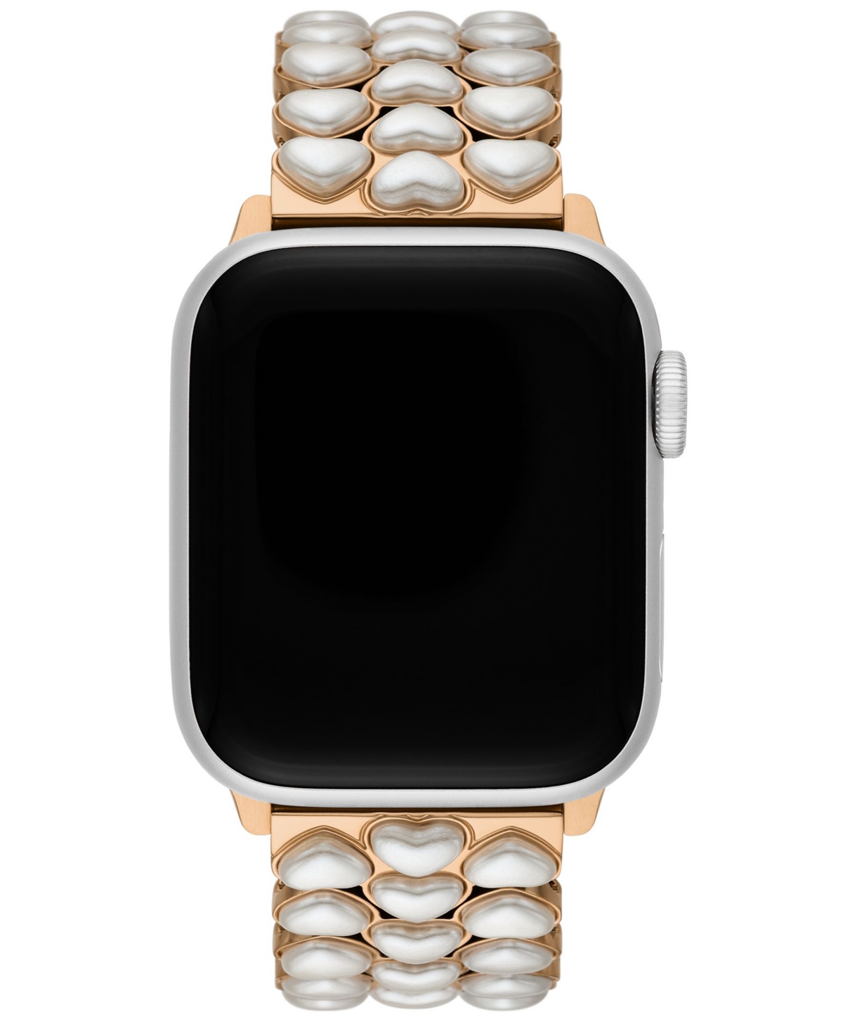 Kate Spade New York Women's Stainless Steel Rose Gold-Tone Band for Apple Watch, 38/40/41mm and 42/44/45/49mm
