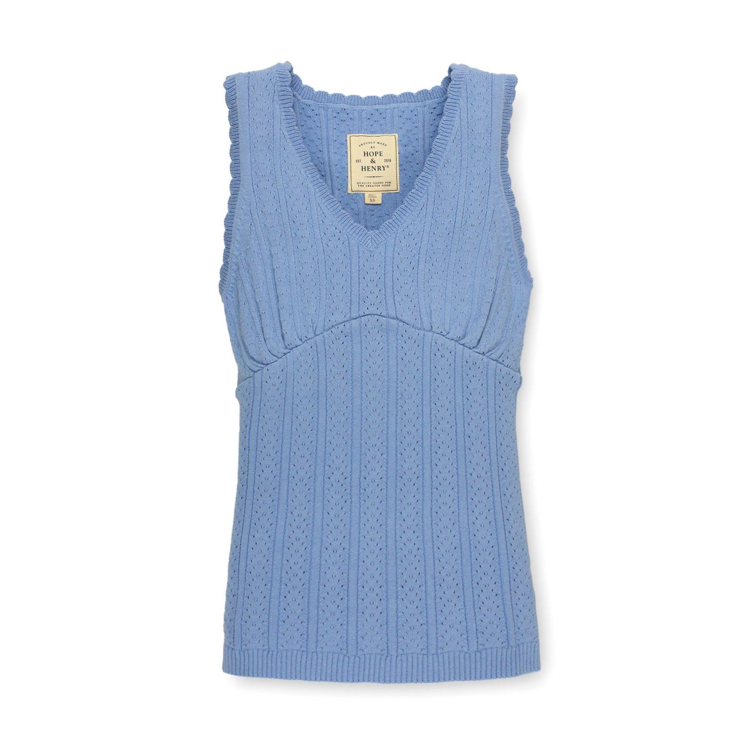 Women's Hope and Henry Empire Sweater Tank