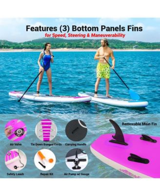 Free-Flow Inflatable Stand-Up Paddle-Board (SUP), 10.5 ft.