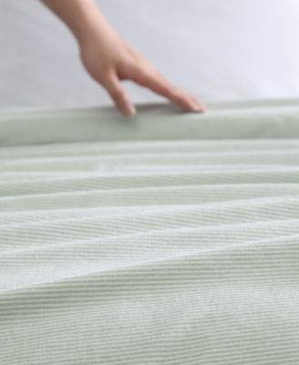 Cotton Percale 4 Piece Sheet Set, King