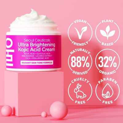 Korean Skincare Ultra Brightening Kojic Acid Cream K Beauty Skincare