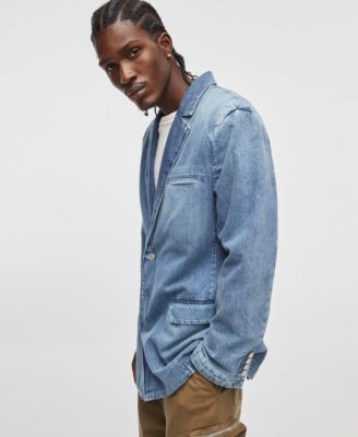 Mode of One Men's Berman Denim Blazer, Exclusively at Macy's Macy's