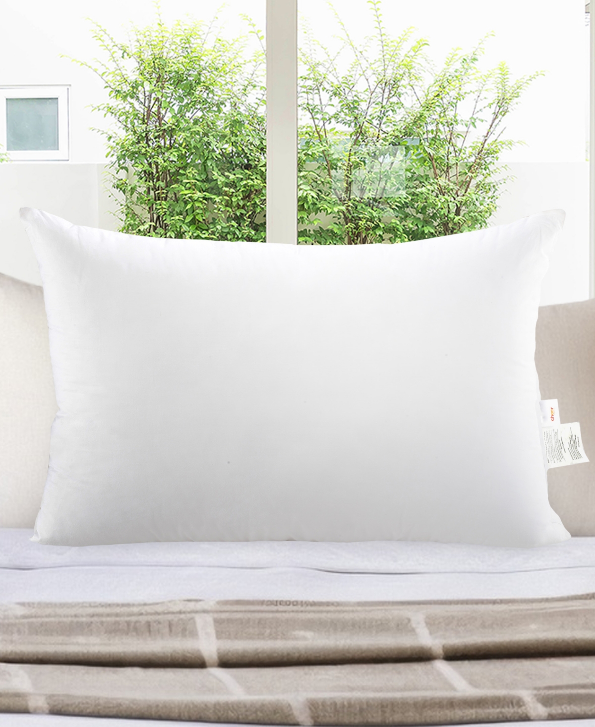 Cheer Collection Soft And Plush Bed Pillow Insert, Standard In White