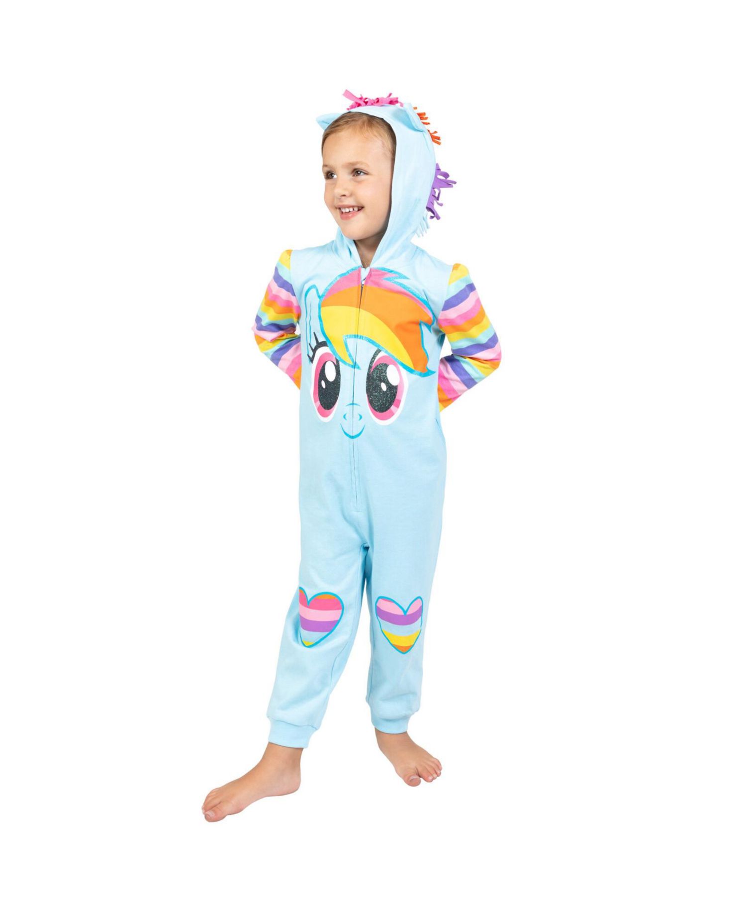 Girls 6-12 My Pony Rainbow Dash Baby Zip Up Coverall