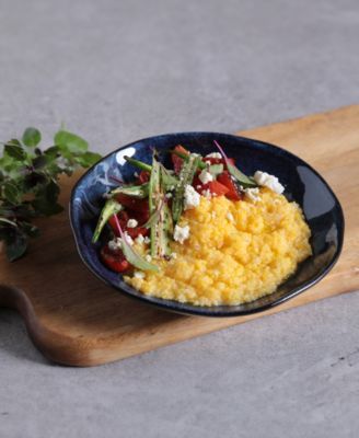 Stoneware Salad Bowls, Set of 6