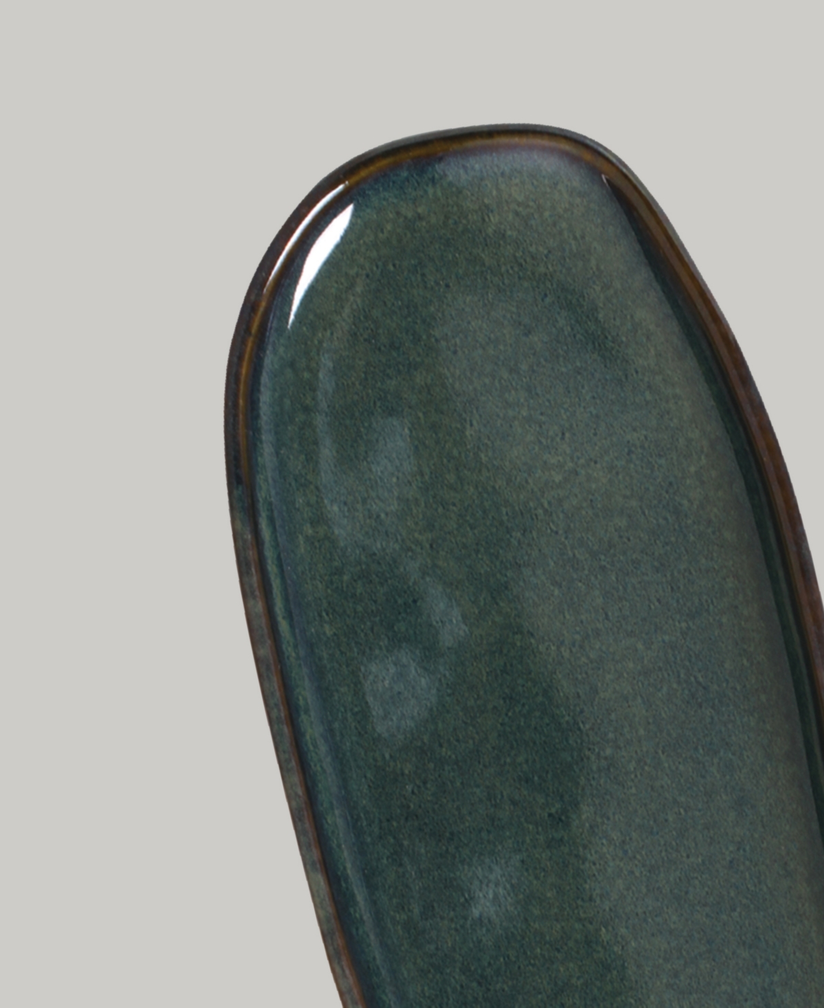 Porto Brasil Medium Shallow 9" Oval Platters, Set Of 4 In Oceano