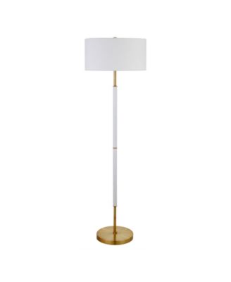 61.5" Metal Simone 2-Light Floor Lamp