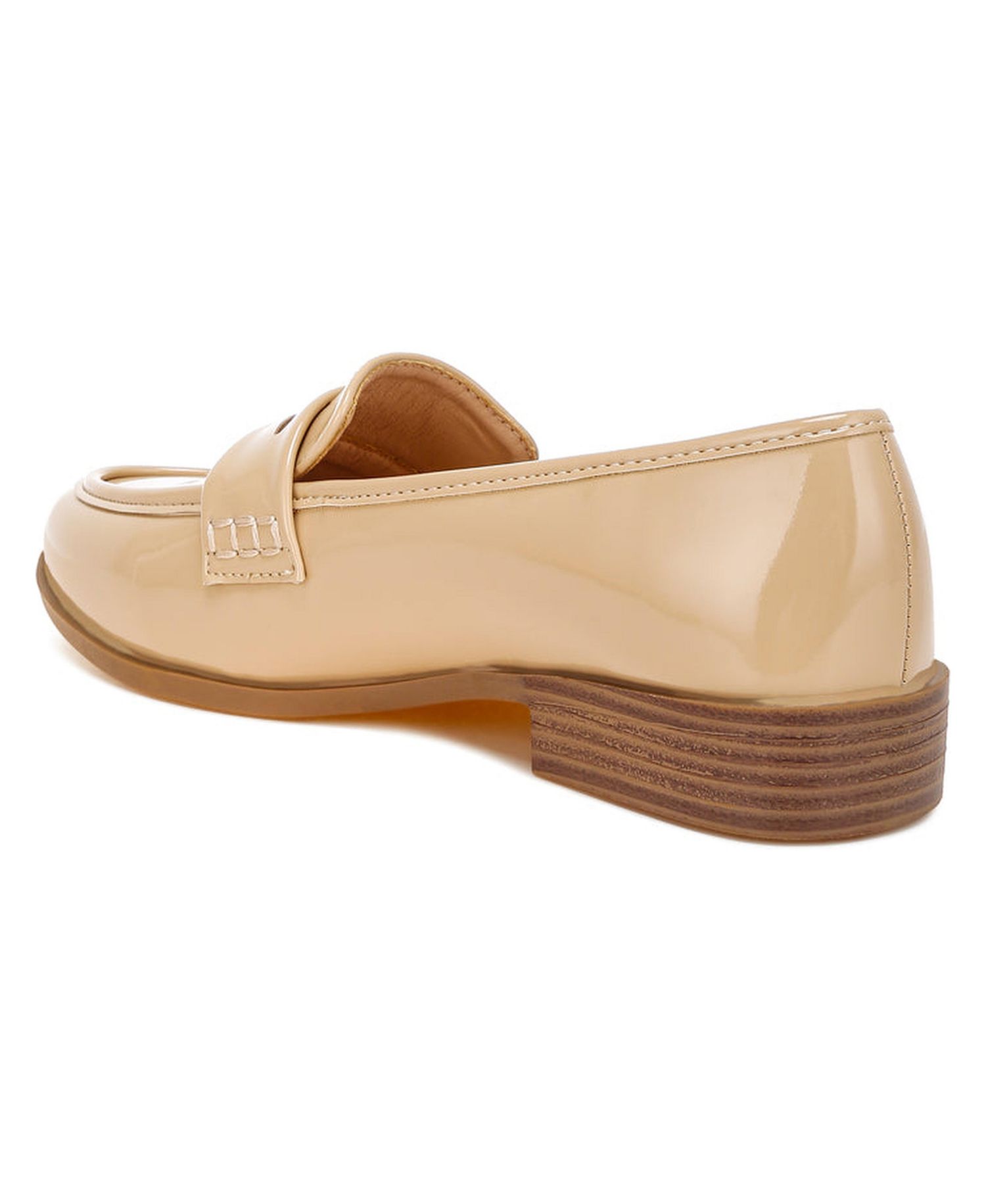 Womens Mogul Penny Strap Detail s Loafer