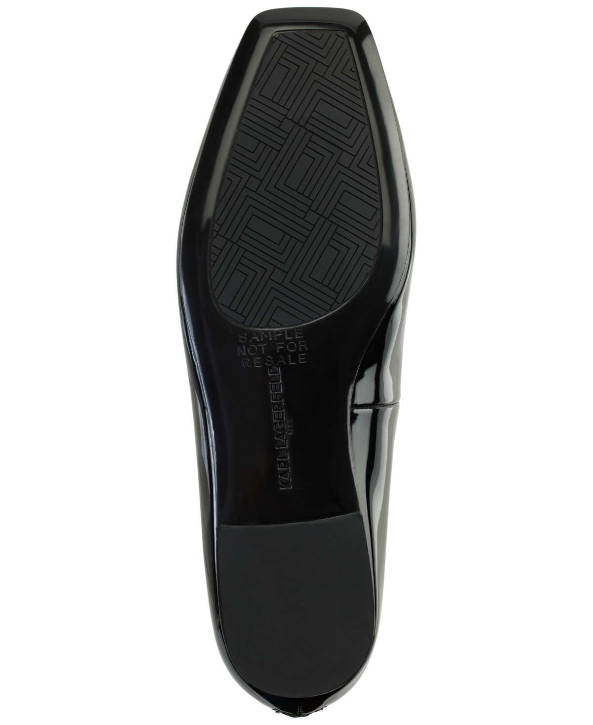 Karl Lagerfeld Paris Zyvia Ankle Strap Flat In Black,smoke